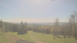 Horní část sjezdovek