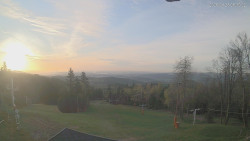 Horní část sjezdovek