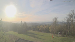 Horní část sjezdovek