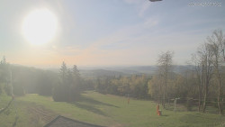 Horní část sjezdovek