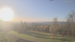 Horní část sjezdovek