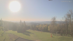 Horní část sjezdovek