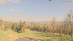 Horní část sjezdovek