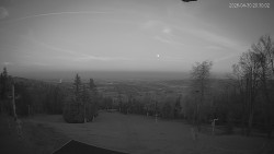 Horní část sjezdovek