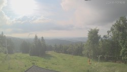 Horní část sjezdovek