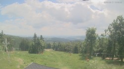 Oberer Teil der Skipisten