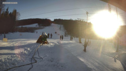 Sjezdovka K Snowparku