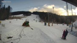 Sjezdovka K Snowparku