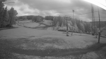 Skipiste zum Snowpark