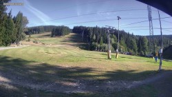 Ski slope to the Snowpark