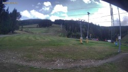 Ski slope to the Snowpark