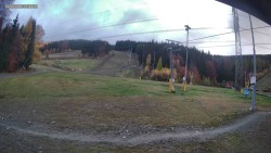 Ski slope to the Snowpark