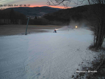 Resort a skiareál Brněnka