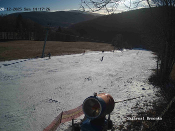 Resort a skiareál Brněnka