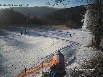 Resort a skiareál Brněnka