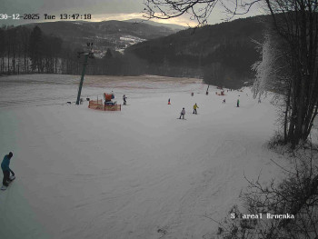 Resort a skiareál Brněnka