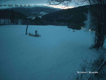 Resort a skiareál Brněnka