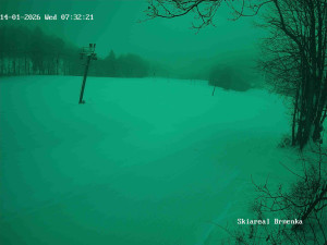 Resort a skiareál Brněnka - Sjezdovka, Vernířovice - 14.1.2026 v 07:45 Resort a skiareál Brněnka - Sjezdovka, Vernířovice - 14.1.2026 v 07:45