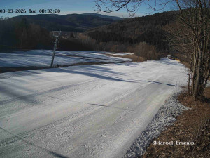 Resort a skiareál Brněnka - Sjezdovka, Vernířovice - 3.3.2026 v 08:45