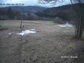 Resort a skiareál Brněnka