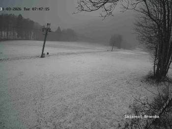 Resort a skiareál Brněnka