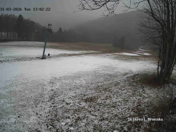 Resort a skiareál Brněnka