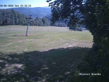 Resort a skiareál Brněnka