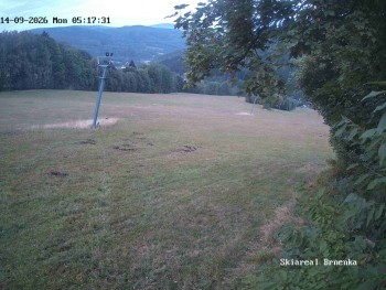 Resort a skiareál Brněnka