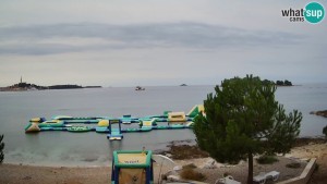 Město Rovinj - Pláž Borik - 21.7.2026 v 06:45 Město Rovinj - Pláž Borik - 21.7.2026 v 06:45