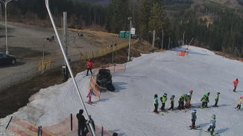 Otočná kamera, svah A