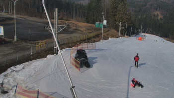 Otočná kamera, svah A